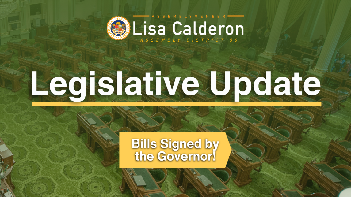 Legislative Update