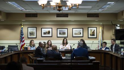 Assemblymember Calderon Presiding Over Insurance Committee Hearing